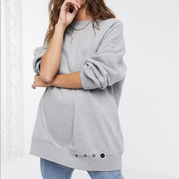 monki oversized hoodie